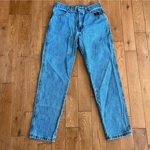 Harley Davidson Vintage Light Wash Straight Leg Classic Jeans - Size 8R